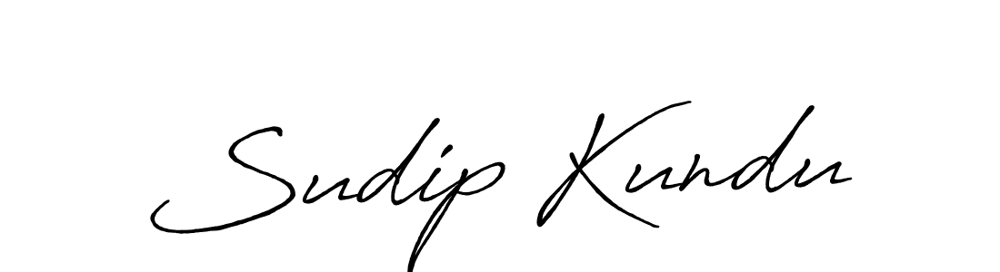 Antro_Vectra_Bolder is a professional signature style that is perfect for those who want to add a touch of class to their signature. It is also a great choice for those who want to make their signature more unique. Get Sudip Kundu name to fancy signature for free. Sudip Kundu signature style 7 images and pictures png