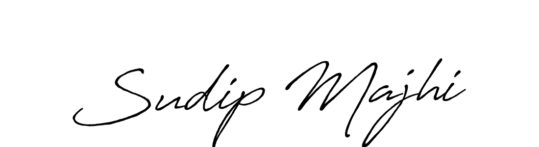 Create a beautiful signature design for name Sudip Majhi. With this signature (Antro_Vectra_Bolder) fonts, you can make a handwritten signature for free. Sudip Majhi signature style 7 images and pictures png