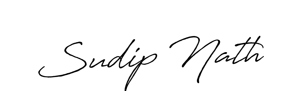 Also we have Sudip Nath name is the best signature style. Create professional handwritten signature collection using Antro_Vectra_Bolder autograph style. Sudip Nath signature style 7 images and pictures png
