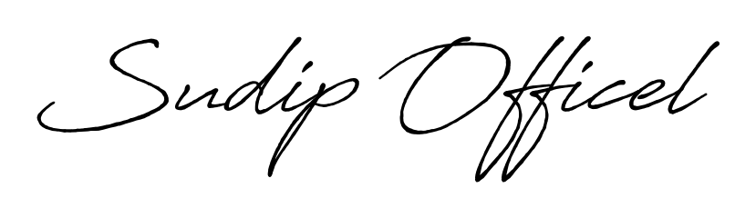 An effortless, minimalist signature concept for Sudip Officel using Antro_Vectra_Bolder design. Clean lines that look great on any document. Sudip Officel signature style 7 images and pictures png