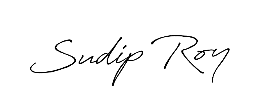 Also we have Sudip Roy name is the best signature style. Create professional handwritten signature collection using Antro_Vectra_Bolder autograph style. Sudip Roy signature style 7 images and pictures png