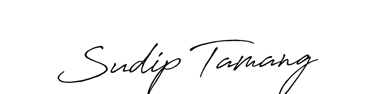 You should practise on your own different ways (Antro_Vectra_Bolder) to write your name (Sudip Tamang) in signature. don't let someone else do it for you. Sudip Tamang signature style 7 images and pictures png