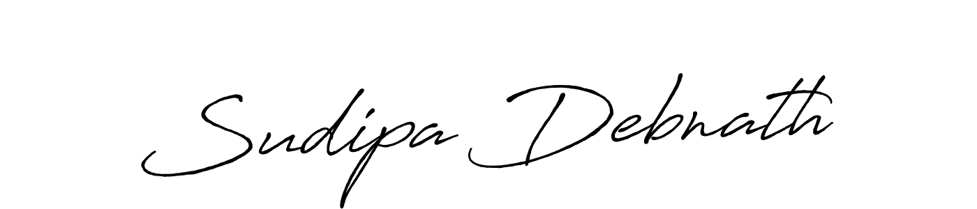 Use a signature maker to create a handwritten signature online. With this signature software, you can design (Antro_Vectra_Bolder) your own signature for name Sudipa Debnath. Sudipa Debnath signature style 7 images and pictures png