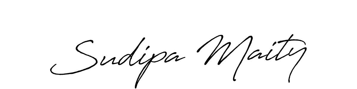 Sudipa Maity stylish signature style. Best Handwritten Sign (Antro_Vectra_Bolder) for my name. Handwritten Signature Collection Ideas for my name Sudipa Maity. Sudipa Maity signature style 7 images and pictures png