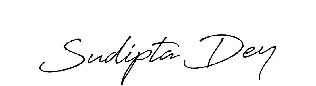 Design your own signature with our free online signature maker. With this signature software, you can create a handwritten (Antro_Vectra_Bolder) signature for name Sudipta Dey. Sudipta Dey signature style 7 images and pictures png