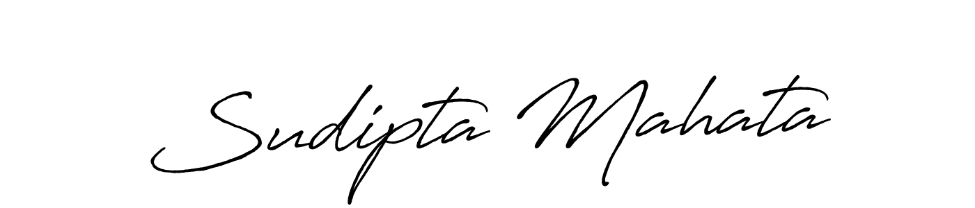 The best way (Antro_Vectra_Bolder) to make a short signature is to pick only two or three words in your name. The name Sudipta Mahata include a total of six letters. For converting this name. Sudipta Mahata signature style 7 images and pictures png