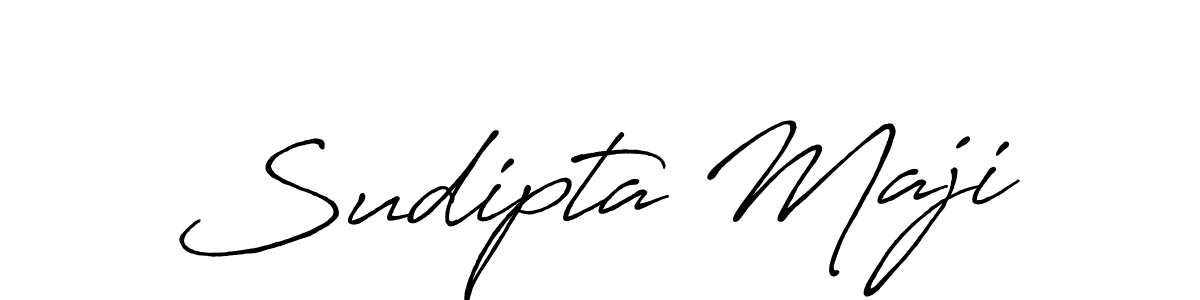 Use a signature maker to create a handwritten signature online. With this signature software, you can design (Antro_Vectra_Bolder) your own signature for name Sudipta Maji. Sudipta Maji signature style 7 images and pictures png