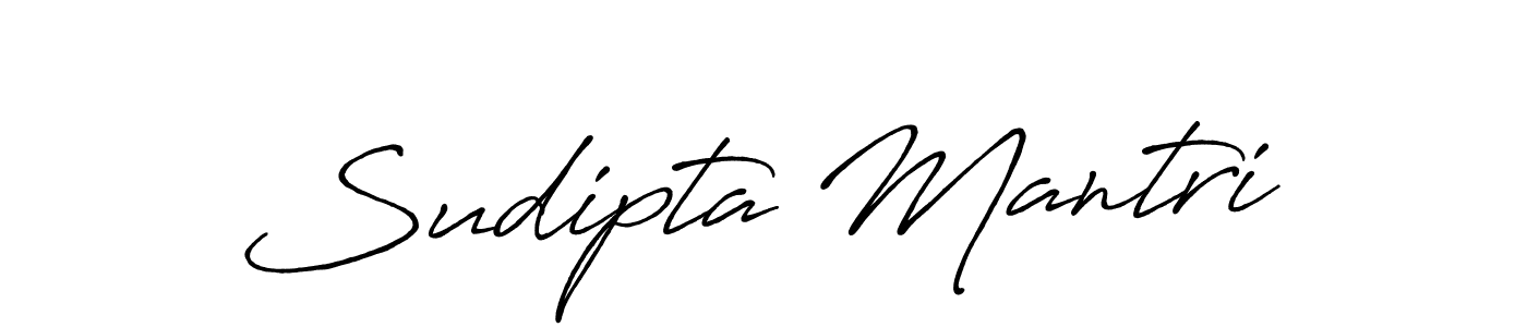 It looks lik you need a new signature style for name Sudipta Mantri. Design unique handwritten (Antro_Vectra_Bolder) signature with our free signature maker in just a few clicks. Sudipta Mantri signature style 7 images and pictures png