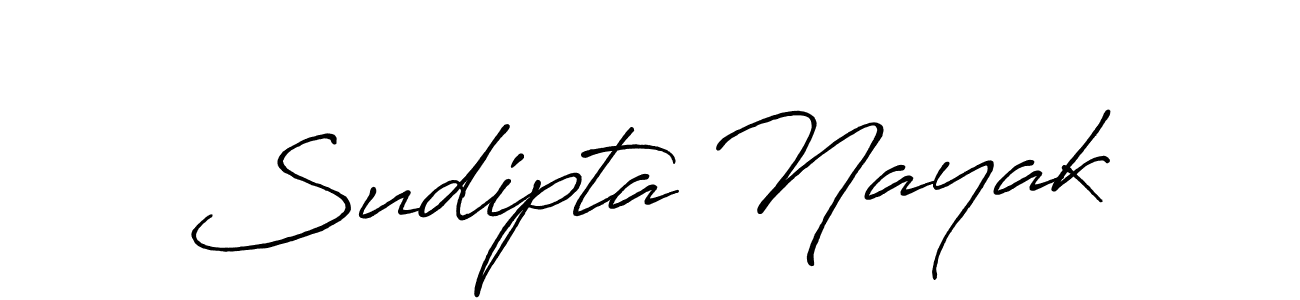 Create a beautiful signature design for name Sudipta Nayak. With this signature (Antro_Vectra_Bolder) fonts, you can make a handwritten signature for free. Sudipta Nayak signature style 7 images and pictures png