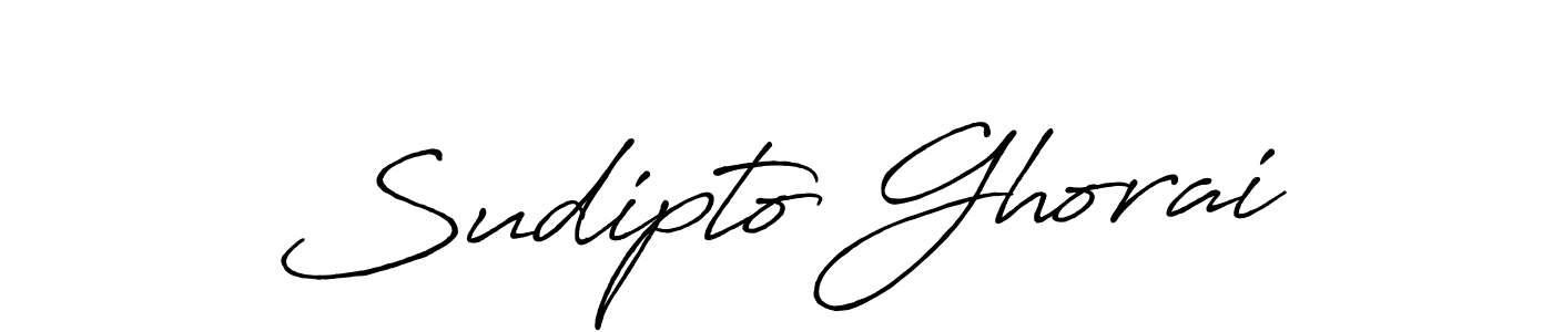 How to make Sudipto Ghorai signature? Antro_Vectra_Bolder is a professional autograph style. Create handwritten signature for Sudipto Ghorai name. Sudipto Ghorai signature style 7 images and pictures png