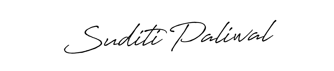 Use a signature maker to create a handwritten signature online. With this signature software, you can design (Antro_Vectra_Bolder) your own signature for name Suditi Paliwal. Suditi Paliwal signature style 7 images and pictures png