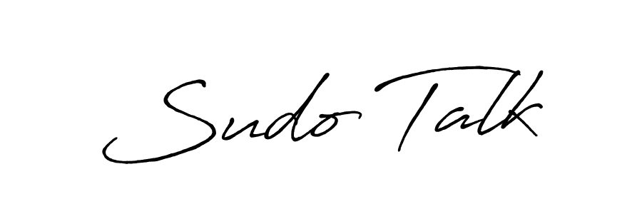 Check out images of Autograph of Sudo Talk name. Actor Sudo Talk Signature Style. Antro_Vectra_Bolder is a professional sign style online. Sudo Talk signature style 7 images and pictures png