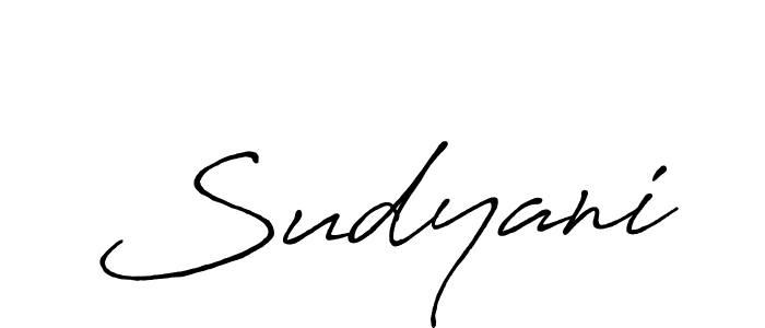 It looks lik you need a new signature style for name Sudyani. Design unique handwritten (Antro_Vectra_Bolder) signature with our free signature maker in just a few clicks. Sudyani signature style 7 images and pictures png