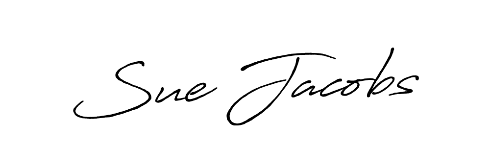The best way (Antro_Vectra_Bolder) to make a short signature is to pick only two or three words in your name. The name Sue Jacobs include a total of six letters. For converting this name. Sue Jacobs signature style 7 images and pictures png
