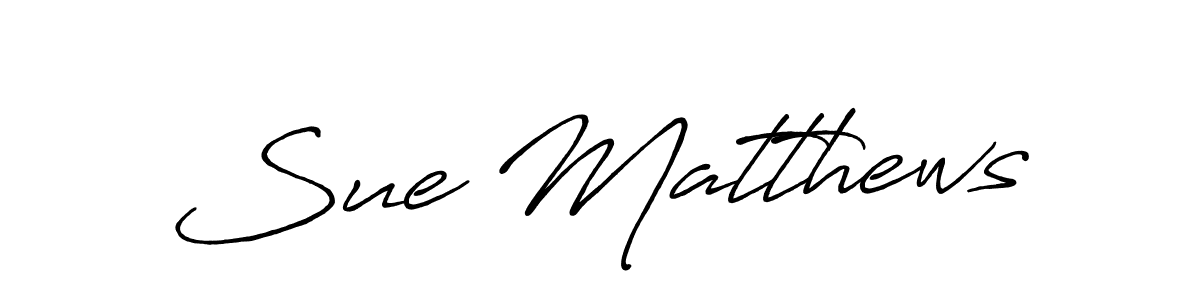 Also You can easily find your signature by using the search form. We will create Sue Matthews name handwritten signature images for you free of cost using Antro_Vectra_Bolder sign style. Sue Matthews signature style 7 images and pictures png