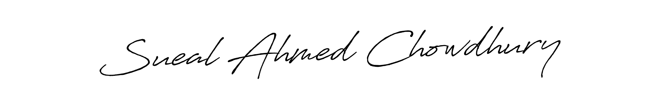 if you are searching for the best signature style for your name Sueal Ahmed Chowdhury. so please give up your signature search. here we have designed multiple signature styles  using Antro_Vectra_Bolder. Sueal Ahmed Chowdhury signature style 7 images and pictures png