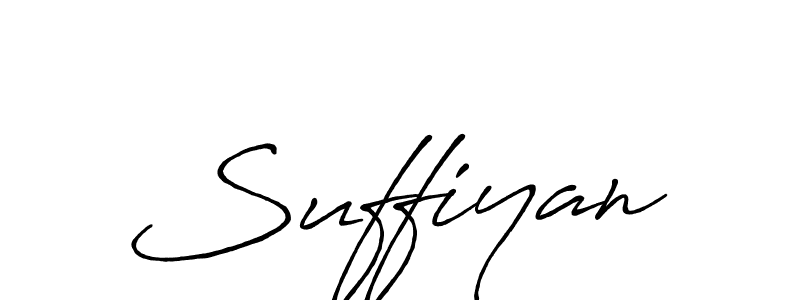 It looks lik you need a new signature style for name Suffiyan. Design unique handwritten (Antro_Vectra_Bolder) signature with our free signature maker in just a few clicks. Suffiyan signature style 7 images and pictures png