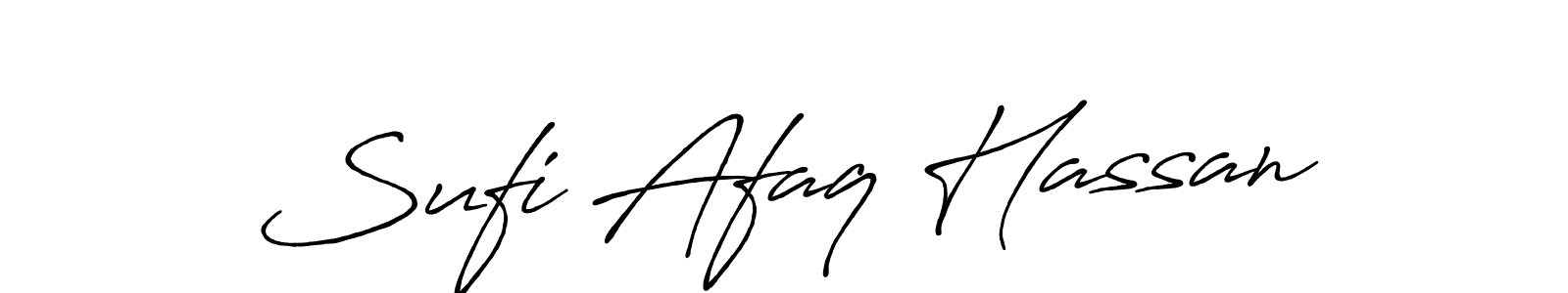 Best and Professional Signature Style for Sufi Afaq Hassan. Antro_Vectra_Bolder Best Signature Style Collection. Sufi Afaq Hassan signature style 7 images and pictures png