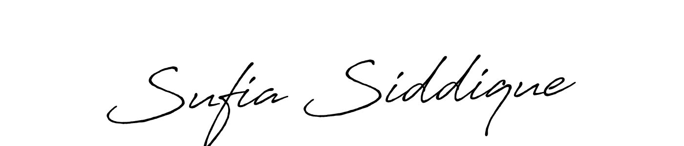 Use a signature maker to create a handwritten signature online. With this signature software, you can design (Antro_Vectra_Bolder) your own signature for name Sufia Siddique. Sufia Siddique signature style 7 images and pictures png