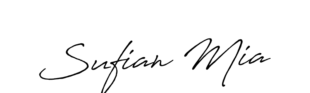 It looks lik you need a new signature style for name Sufian Mia. Design unique handwritten (Antro_Vectra_Bolder) signature with our free signature maker in just a few clicks. Sufian Mia signature style 7 images and pictures png
