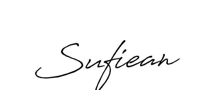 Once you've used our free online signature maker to create your best signature Antro_Vectra_Bolder style, it's time to enjoy all of the benefits that Sufiean name signing documents. Sufiean signature style 7 images and pictures png