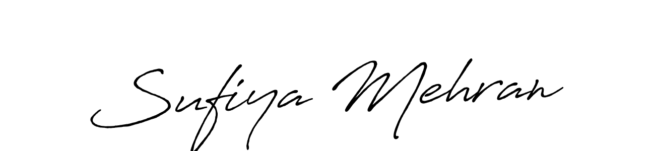 Check out images of Autograph of Sufiya Mehran name. Actor Sufiya Mehran Signature Style. Antro_Vectra_Bolder is a professional sign style online. Sufiya Mehran signature style 7 images and pictures png