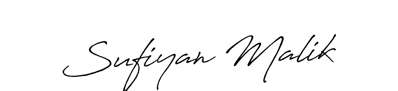 This is the best signature style for the Sufiyan Malik name. Also you like these signature font (Antro_Vectra_Bolder). Mix name signature. Sufiyan Malik signature style 7 images and pictures png