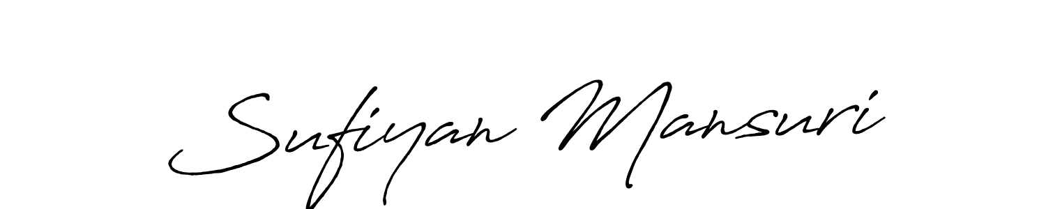 Once you've used our free online signature maker to create your best signature Antro_Vectra_Bolder style, it's time to enjoy all of the benefits that Sufiyan Mansuri name signing documents. Sufiyan Mansuri signature style 7 images and pictures png