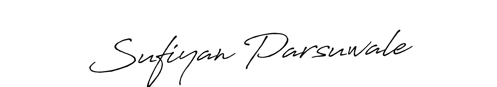 Similarly Antro_Vectra_Bolder is the best handwritten signature design. Signature creator online .You can use it as an online autograph creator for name Sufiyan Parsuwale. Sufiyan Parsuwale signature style 7 images and pictures png