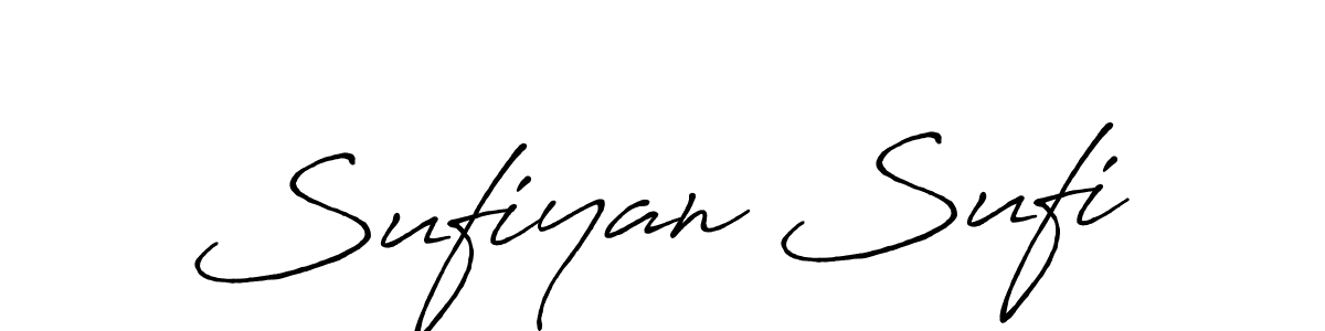 It looks lik you need a new signature style for name Sufiyan Sufi. Design unique handwritten (Antro_Vectra_Bolder) signature with our free signature maker in just a few clicks. Sufiyan Sufi signature style 7 images and pictures png