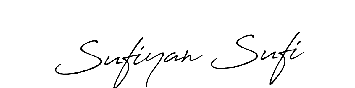 Antro_Vectra_Bolder is a professional signature style that is perfect for those who want to add a touch of class to their signature. It is also a great choice for those who want to make their signature more unique. Get Sufiyan Sufi name to fancy signature for free. Sufiyan Sufi signature style 7 images and pictures png