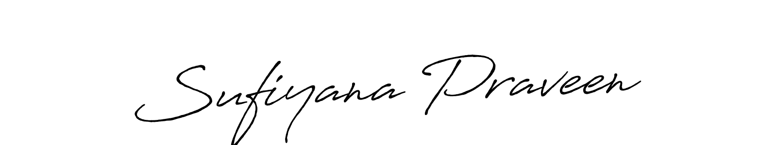 Make a beautiful signature design for name Sufiyana Praveen. Use this online signature maker to create a handwritten signature for free. Sufiyana Praveen signature style 7 images and pictures png