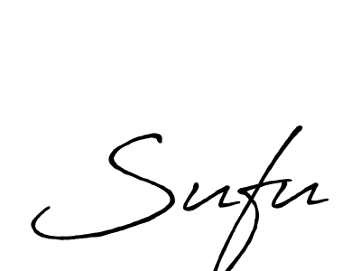 The best way (Antro_Vectra_Bolder) to make a short signature is to pick only two or three words in your name. The name Sufu include a total of six letters. For converting this name. Sufu signature style 7 images and pictures png