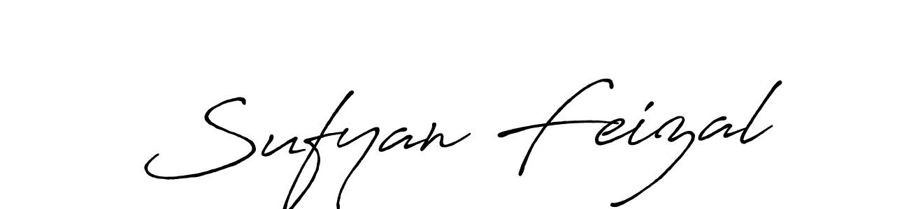 It looks lik you need a new signature style for name Sufyan Feizal. Design unique handwritten (Antro_Vectra_Bolder) signature with our free signature maker in just a few clicks. Sufyan Feizal signature style 7 images and pictures png