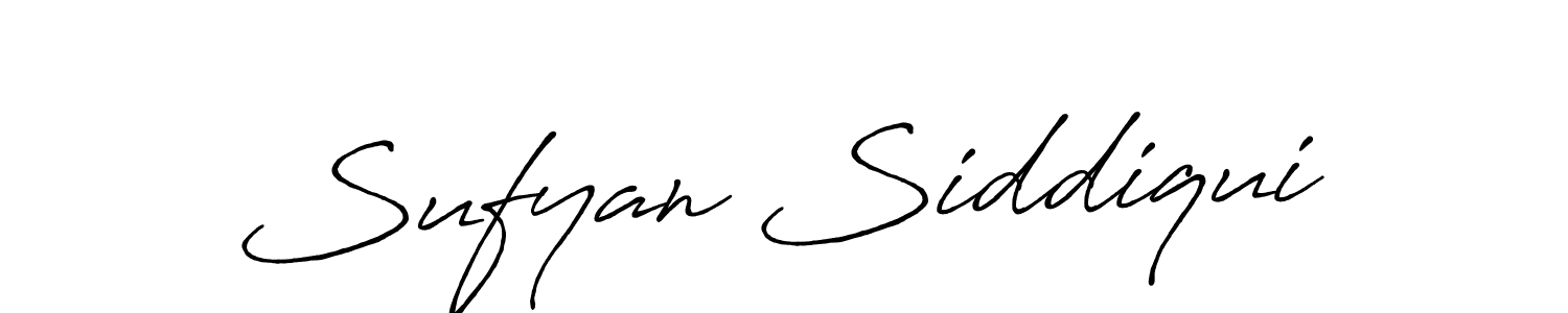 You should practise on your own different ways (Antro_Vectra_Bolder) to write your name (Sufyan Siddiqui) in signature. don't let someone else do it for you. Sufyan Siddiqui signature style 7 images and pictures png