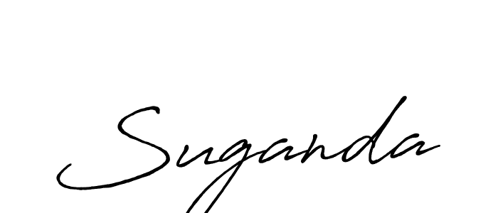 Similarly Antro_Vectra_Bolder is the best handwritten signature design. Signature creator online .You can use it as an online autograph creator for name Suganda. Suganda signature style 7 images and pictures png