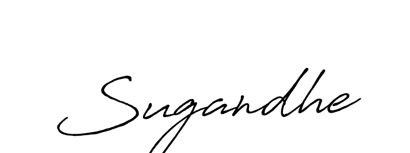 Also You can easily find your signature by using the search form. We will create Sugandhe name handwritten signature images for you free of cost using Antro_Vectra_Bolder sign style. Sugandhe signature style 7 images and pictures png