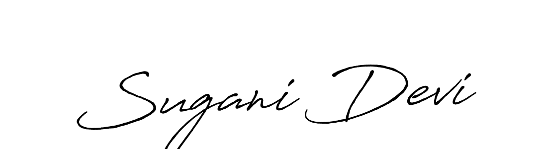 Use a signature maker to create a handwritten signature online. With this signature software, you can design (Antro_Vectra_Bolder) your own signature for name Sugani Devi. Sugani Devi signature style 7 images and pictures png