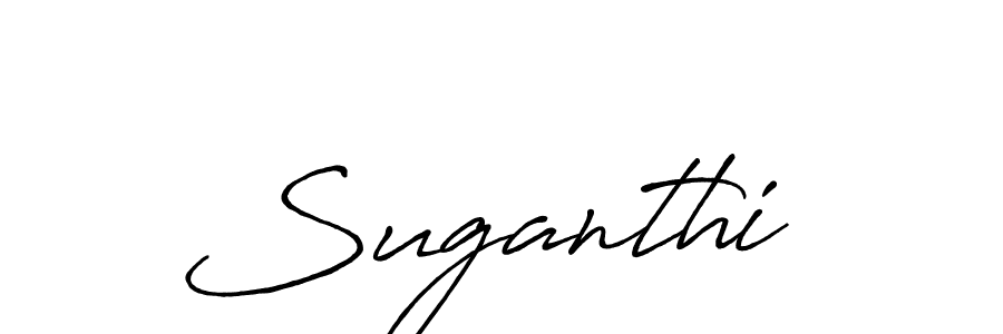 Also You can easily find your signature by using the search form. We will create Suganthi  name handwritten signature images for you free of cost using Antro_Vectra_Bolder sign style. Suganthi  signature style 7 images and pictures png