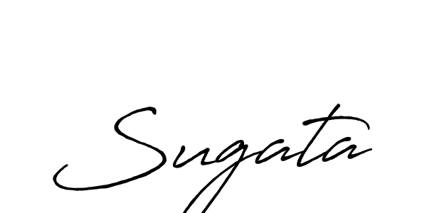 How to make Sugata name signature. Use Antro_Vectra_Bolder style for creating short signs online. This is the latest handwritten sign. Sugata signature style 7 images and pictures png