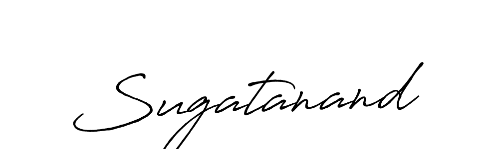 Sugatanand stylish signature style. Best Handwritten Sign (Antro_Vectra_Bolder) for my name. Handwritten Signature Collection Ideas for my name Sugatanand. Sugatanand signature style 7 images and pictures png