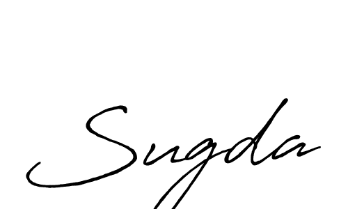 Design your own signature with our free online signature maker. With this signature software, you can create a handwritten (Antro_Vectra_Bolder) signature for name Sugda. Sugda signature style 7 images and pictures png