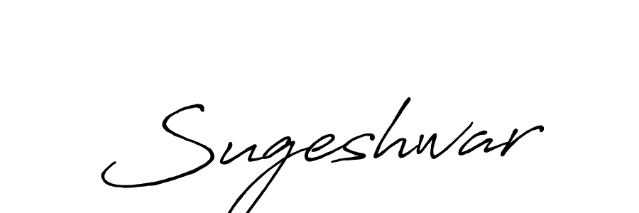 Also we have Sugeshwar name is the best signature style. Create professional handwritten signature collection using Antro_Vectra_Bolder autograph style. Sugeshwar signature style 7 images and pictures png