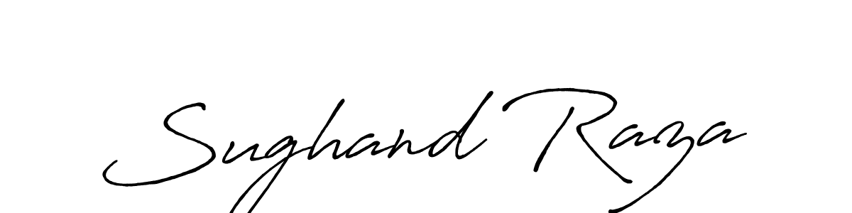 Make a beautiful signature design for name Sughand Raza. Use this online signature maker to create a handwritten signature for free. Sughand Raza signature style 7 images and pictures png