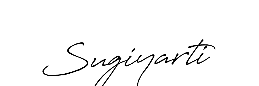 Design your own signature with our free online signature maker. With this signature software, you can create a handwritten (Antro_Vectra_Bolder) signature for name Sugiyarti. Sugiyarti signature style 7 images and pictures png