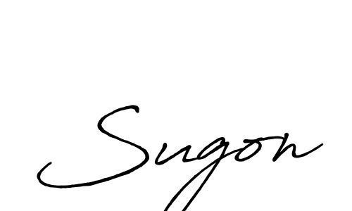 Also we have Sugon name is the best signature style. Create professional handwritten signature collection using Antro_Vectra_Bolder autograph style. Sugon signature style 7 images and pictures png