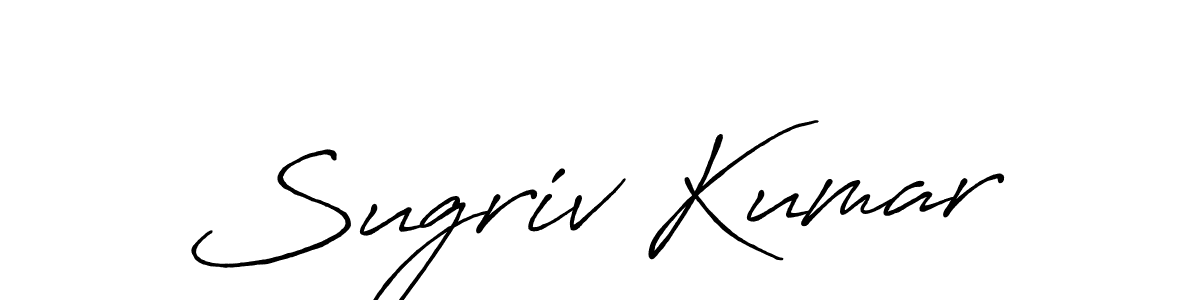 Also You can easily find your signature by using the search form. We will create Sugriv Kumar name handwritten signature images for you free of cost using Antro_Vectra_Bolder sign style. Sugriv Kumar signature style 7 images and pictures png