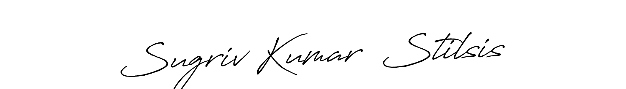 How to make Sugriv Kumar  Stilsis signature? Antro_Vectra_Bolder is a professional autograph style. Create handwritten signature for Sugriv Kumar  Stilsis name. Sugriv Kumar  Stilsis signature style 7 images and pictures png