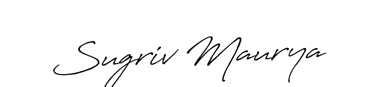 Best and Professional Signature Style for Sugriv Maurya. Antro_Vectra_Bolder Best Signature Style Collection. Sugriv Maurya signature style 7 images and pictures png