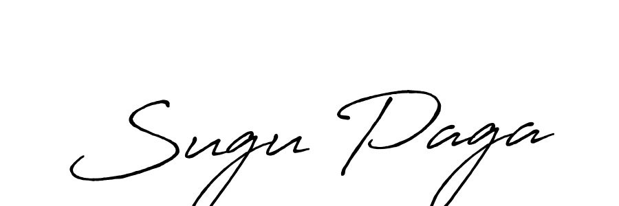 Also You can easily find your signature by using the search form. We will create Sugu Paga name handwritten signature images for you free of cost using Antro_Vectra_Bolder sign style. Sugu Paga signature style 7 images and pictures png